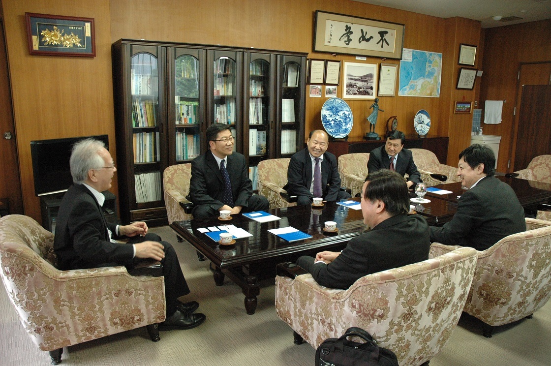 Zhang Gangqiang in Nagasakidaigaku
